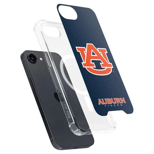 Auburn University Logo Blue iPhone 16e MagSafe Case