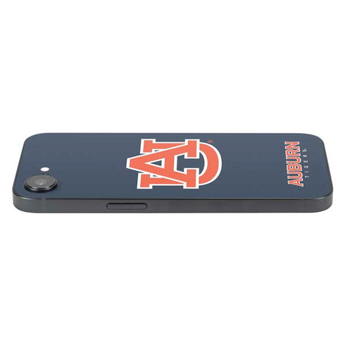 Auburn University Logo Blue iPhone 16e Skin