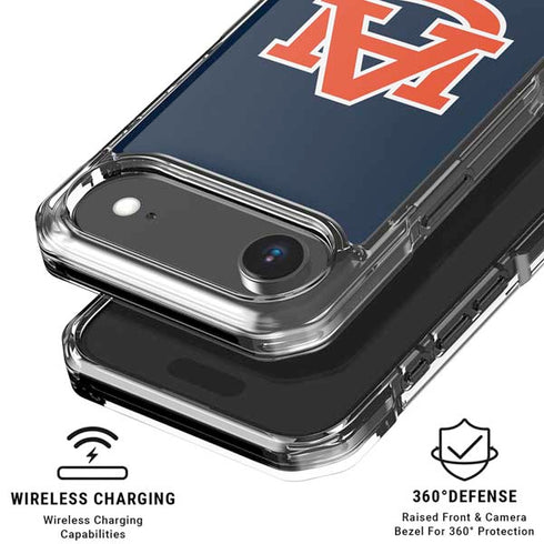 Auburn University Logo Blue iPhone 17 Air Clear Case