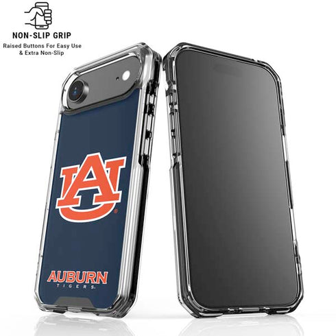 Auburn University Logo Blue iPhone 17 Air Clear Case