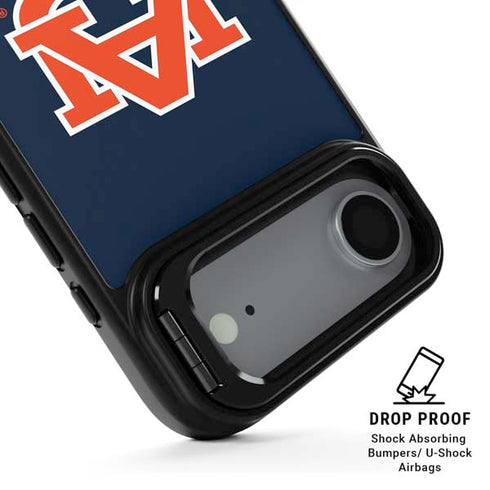 Auburn University Logo Blue iPhone 17 Air Kickstand Case