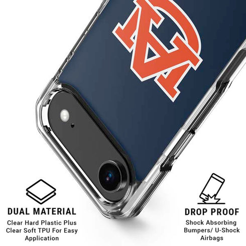 Auburn University Logo Blue iPhone 17 Air MagSafe Case