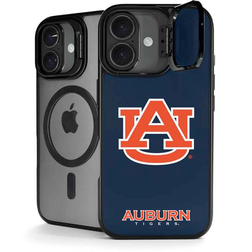 Auburn University Logo Blue iPhone 17 Kickstand Case