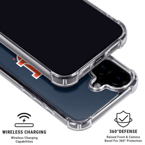 Auburn University Logo Blue iPhone 17 MagSafe Case