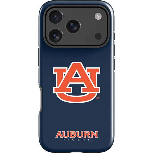 Auburn University Logo Blue iPhone 17 Pro Max Impact Case