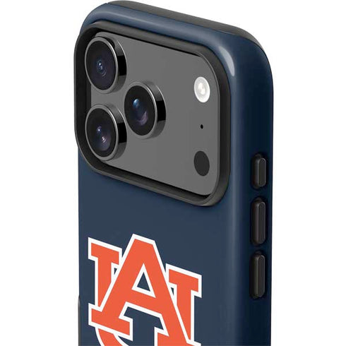Auburn University Logo Blue iPhone 17 Pro Max Impact Case