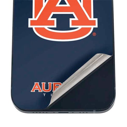 Auburn University Logo Blue iPhone 17 Pro Skin