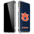 Auburn University Logo Blue iPhone X/XS Clear Case