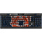 Auburn University Logo Blue K95 RGB PLATINUM Mechanical Gaming Keyboard Skin