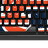 Auburn University Logo Blue K95 RGB PLATINUM Mechanical Gaming Keyboard Skin