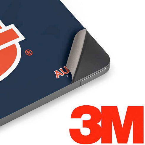 Auburn University Logo Blue Apple MacBook Air Skin