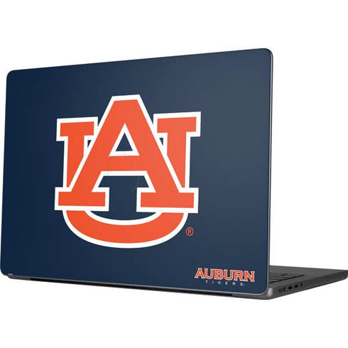 Auburn University Logo Blue Apple MacBook Pro 14-inch Skin
