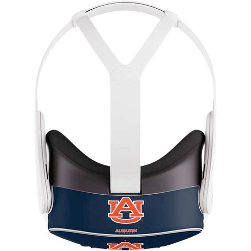 Auburn University Logo Blue Meta Quest 3S Skin