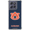 Auburn University Logo Blue Moto G 5G (2025) Clear Case