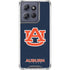 Auburn University Logo Blue Moto G 5G (2025) Clear Case