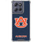 Auburn University Logo Blue Moto G Power 5G (2025) Clear Case
