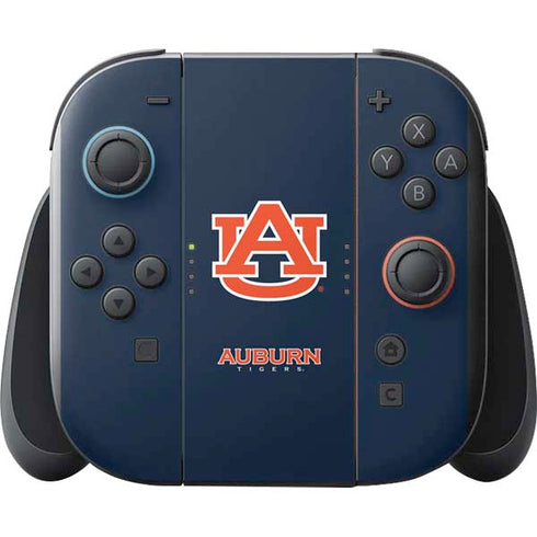 Auburn University Logo Blue Nintendo Switch 2 (2025) with Joy-Con Skin