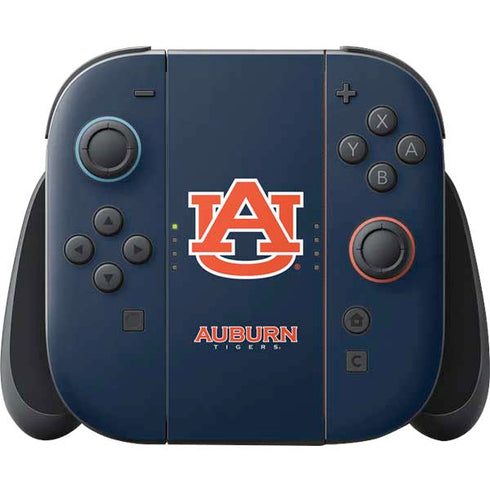 Auburn University Logo Blue Nintendo Skins