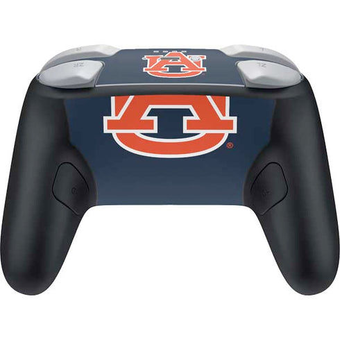 Auburn University Logo Blue Nintendo Switch 2 (2025) Pro Controller Skin