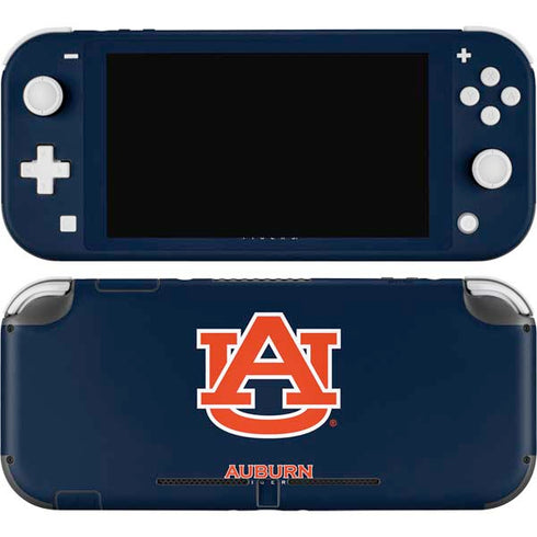 Auburn University Logo Blue Nintendo Skins