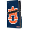 Auburn University Logo Blue PS5 Pro Disk Console Skin