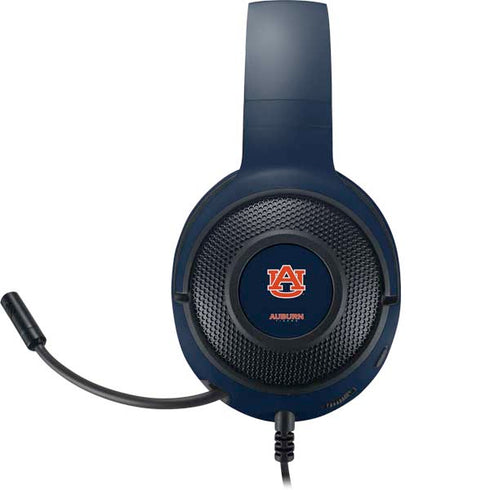 Auburn University Logo Blue Razer Kraken X Skin