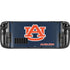 Auburn University Logo Blue Steam Deck Handheld Gaming Computer Skin