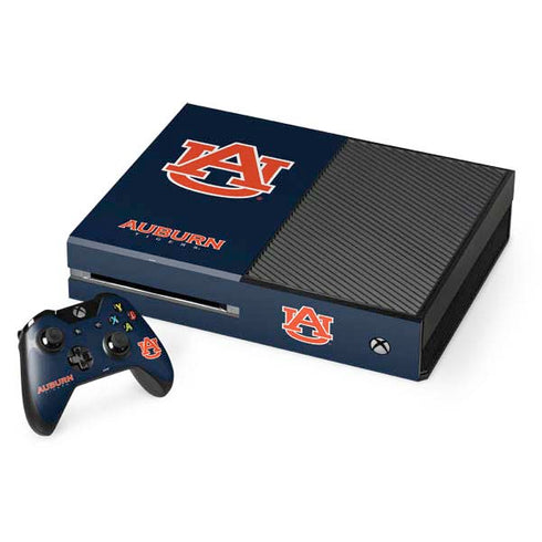 Auburn University Logo Blue Xbox One Skins
