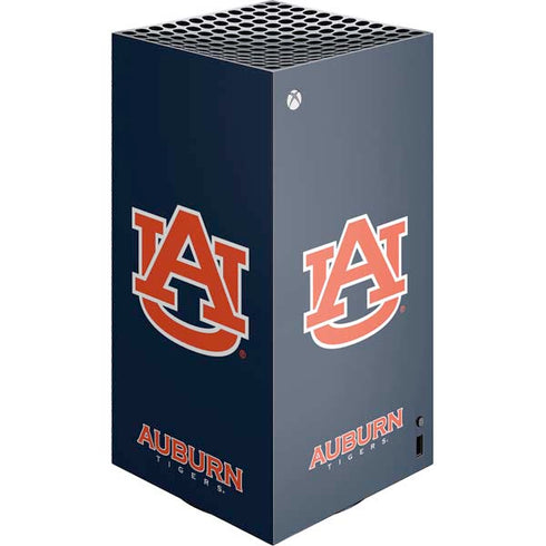 Auburn University Logo Blue Xbox Series X Skins