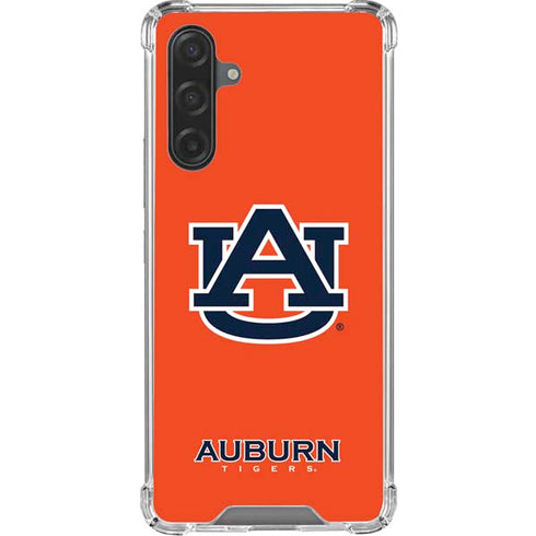 Auburn University Logo Orange Galaxy A17 Clear Case