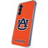 Auburn University Logo Orange Galaxy A35 5G Clear Case