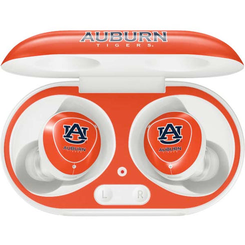 Auburn University Logo Orange Galaxy Buds Plus Skin