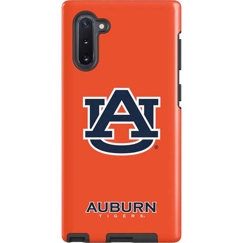 Auburn University Logo Orange Galaxy Cases