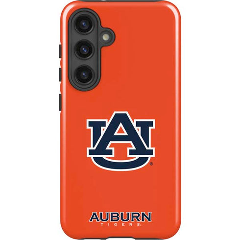 Auburn University Logo Orange Galaxy S25 Impact Case