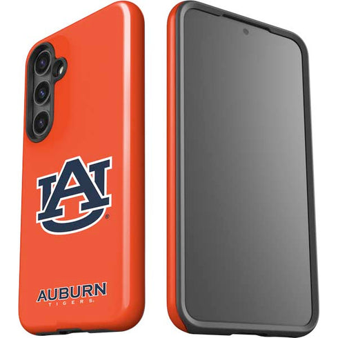 Auburn University Logo Orange Galaxy S25 Plus Impact Case