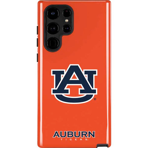 Auburn University Logo Orange Galaxy S25 Ultra Impact Case