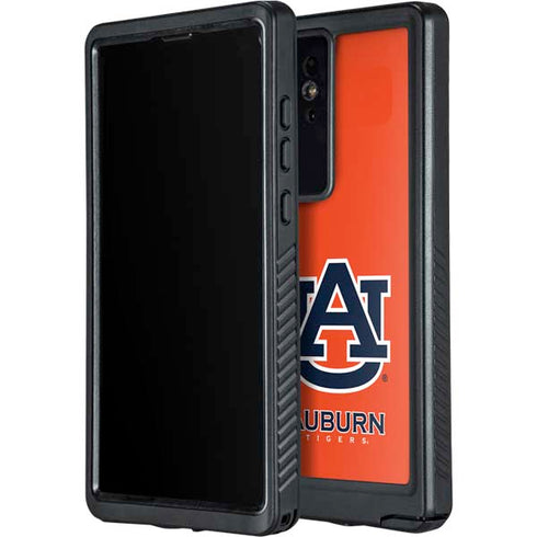 Auburn University Logo Orange Galaxy S24 Ultra Waterproof Case