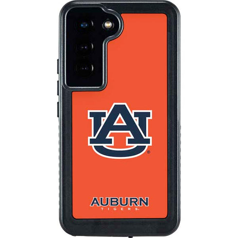 Auburn University Logo Orange Galaxy S24 Waterproof Case