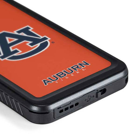 Auburn University Logo Orange Galaxy S24 Waterproof Case