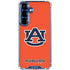 Auburn University Logo Orange Galaxy S25 Plus Clear Case