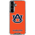 Auburn University Logo Orange Galaxy S26 Clear Case
