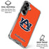 Auburn University Logo Orange Galaxy S26 Clear Case