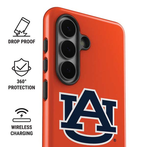 Auburn University Logo Orange Galaxy S26 Impact Case