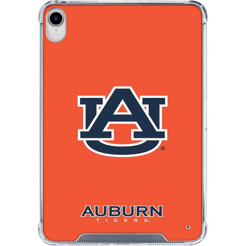 Auburn University Logo Orange iPad 11th Gen (2025) Clear Case