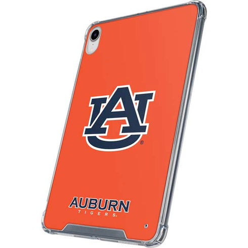 Auburn University Logo Orange iPad 11th Gen (2025) Clear Case