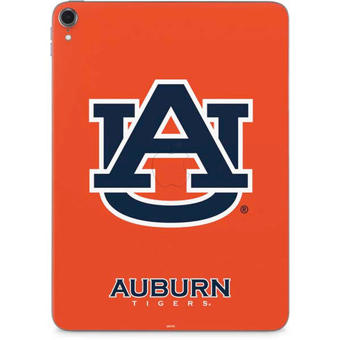Auburn University Logo Orange Apple iPad Pro Skin