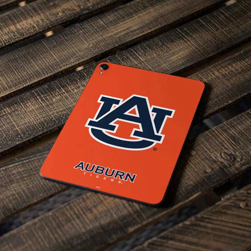 Auburn University Logo Orange Apple iPad Pro Skin