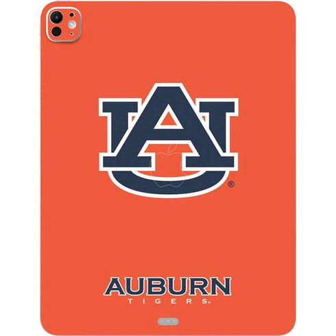 Auburn University Logo Orange iPad Pro 13in M4 (2024) Skin