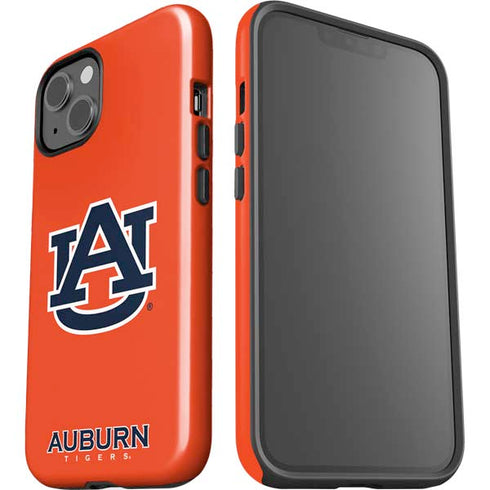 Auburn University Logo Orange iPhone 15 Impact Case