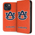 Auburn University Logo Orange iPhone 15 Plus Folio Case